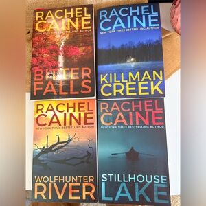 Stillhouse Lake series 1st 4 books Rachel Caine Serial Killer Mystery Book EUC